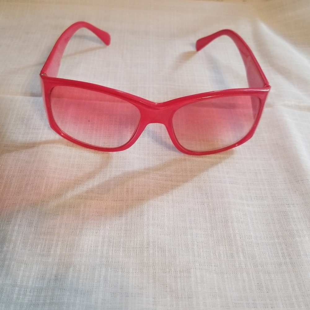 Dark pink with rose colored lens shades.